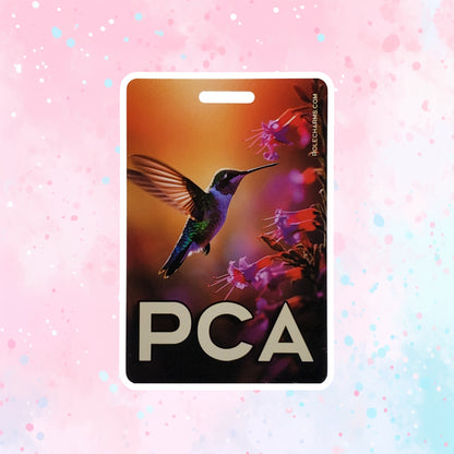 Hummingbird (PCA) - Horizontal Role ID Badge [v1]