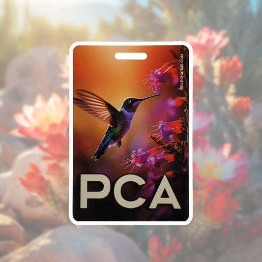 Hummingbird (PCA) - Horizontal Role ID Badge [v1]