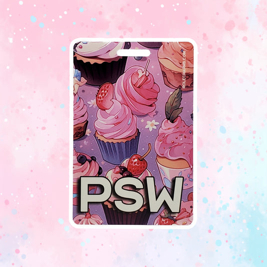 Cupcake (PSW) - Horizontal Role ID Badge [v1]