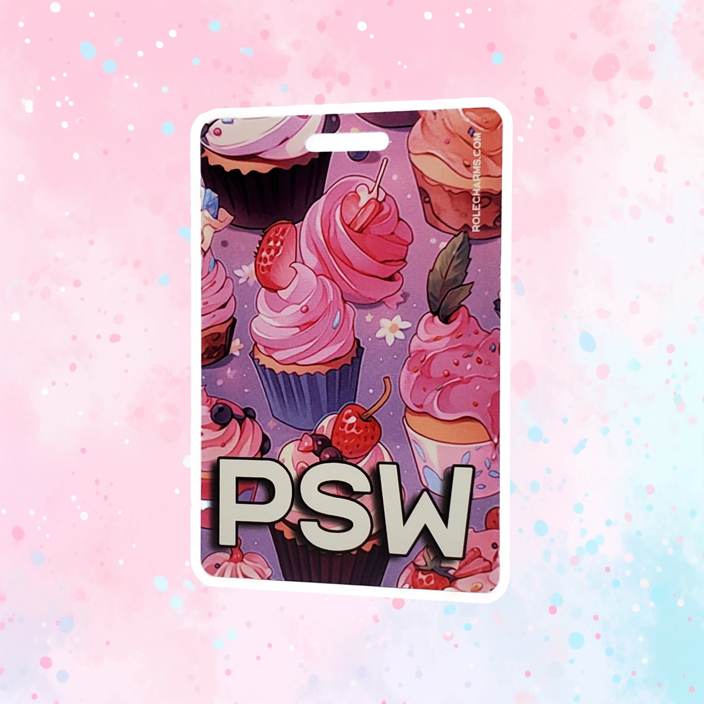 Cupcake (PSW) - Horizontal Role ID Badge [v1]