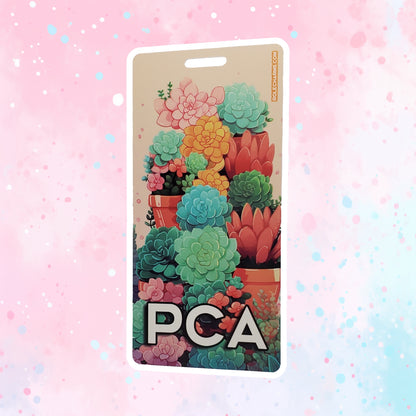 Golden Succulents (PCA) - Vertical Role ID Badge