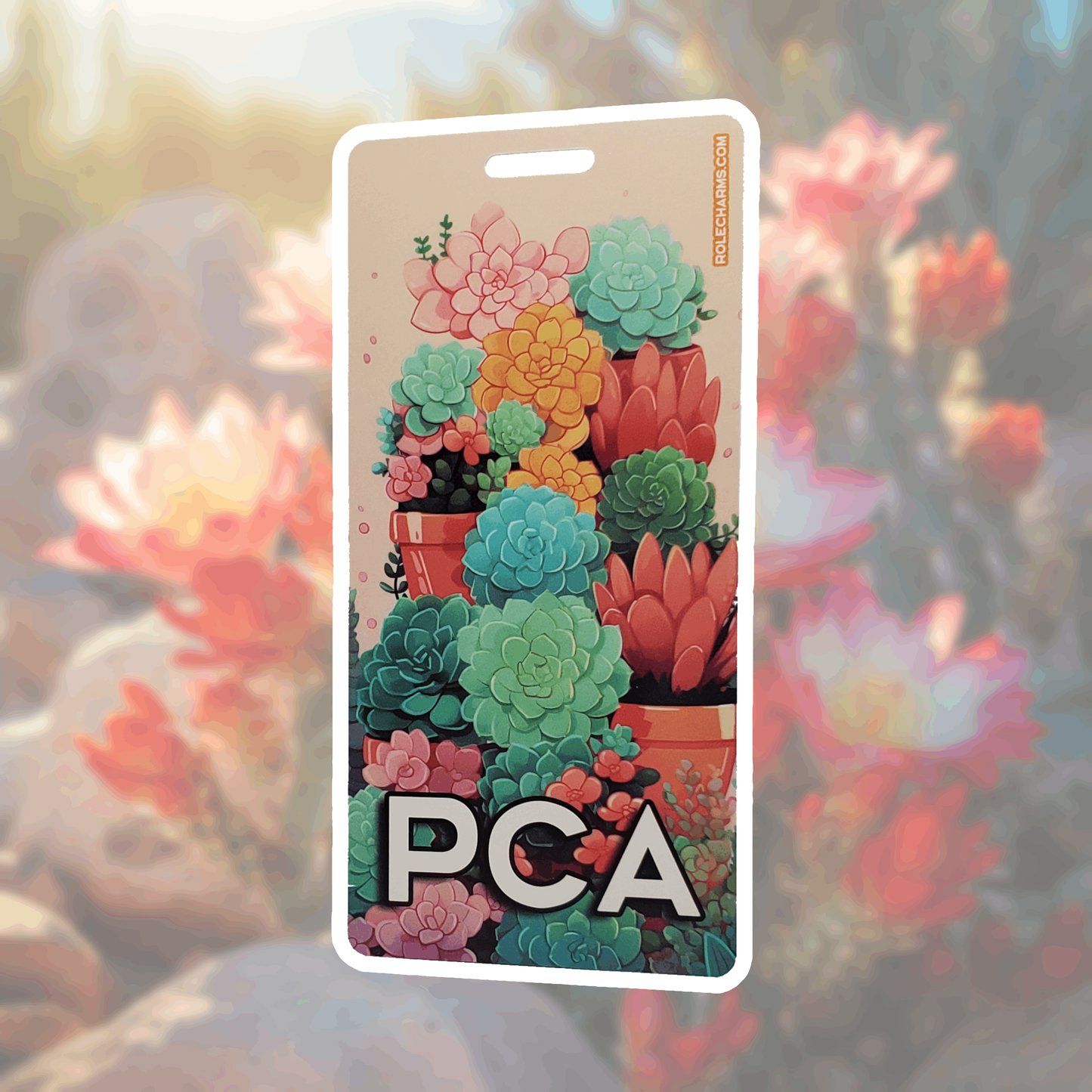 Golden Succulents (PCA) - Vertical Role ID Badge