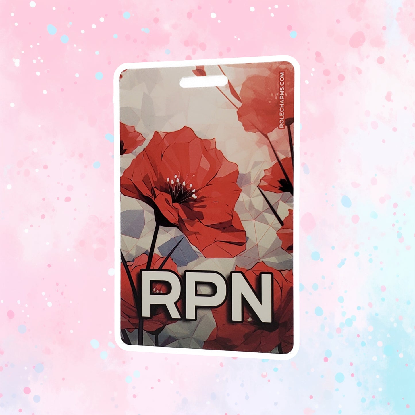 Poppy Fields (RPN) - Horizontal Role ID Badge