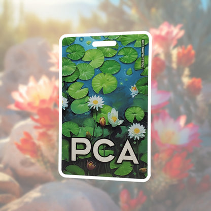 Forest Lilies (PCA) - Horizontal Role ID Badge