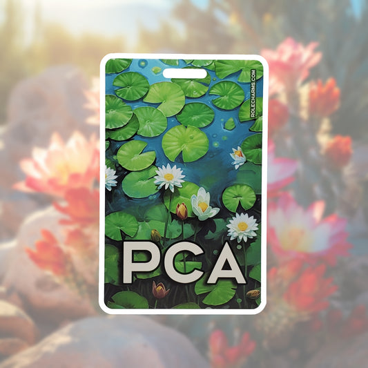 Forest Lilies (PCA) - Horizontal Role ID Badge