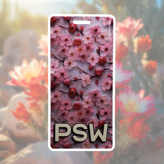 Cherry Blossom (PSW) - Vertical Role ID Badge [v1]