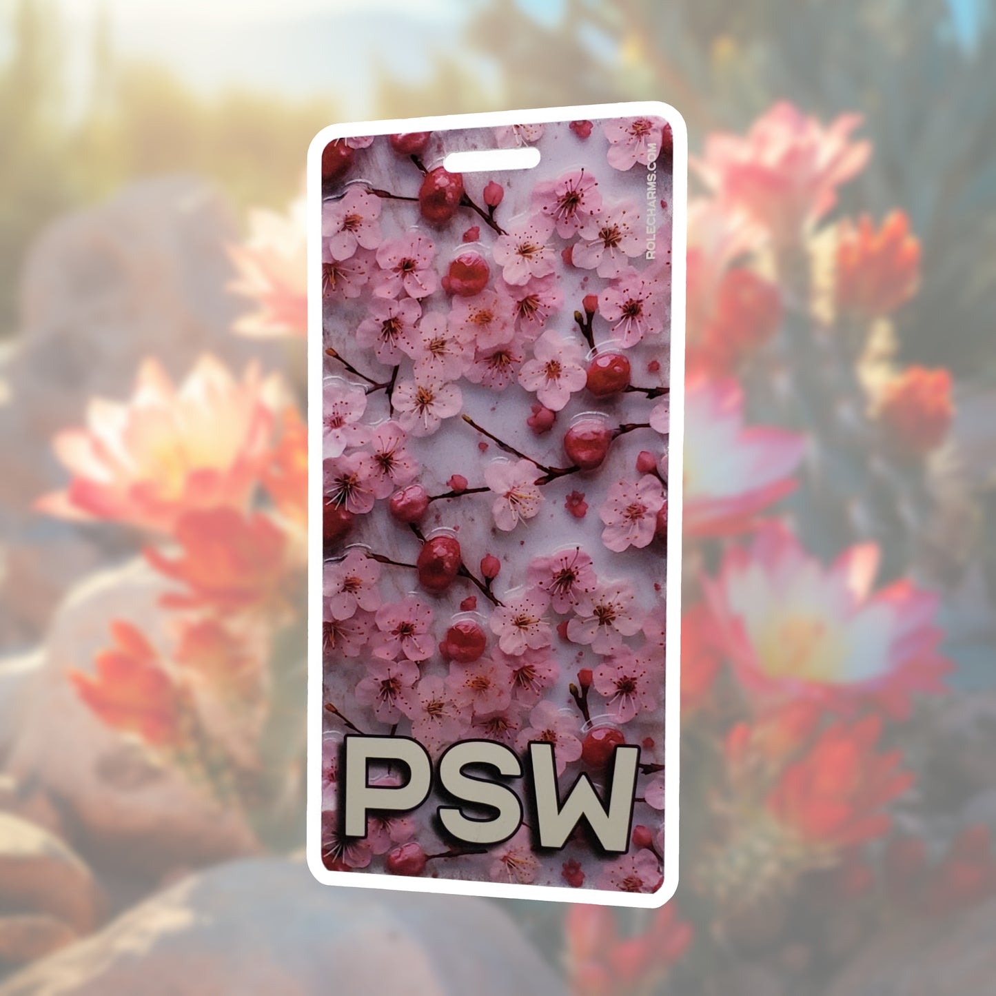 Cherry Blossom (PSW) - Vertical Role ID Badge [v1]