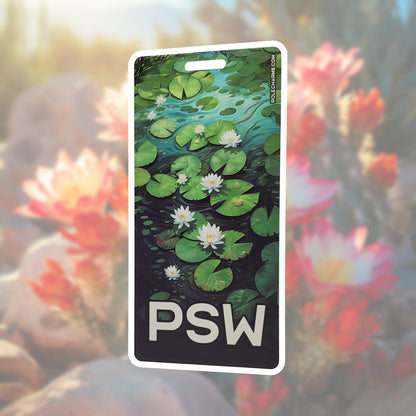 River Lilies (PSW) - Vertical Role ID Badge