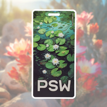 River Lilies (PSW) - Vertical Role ID Badge