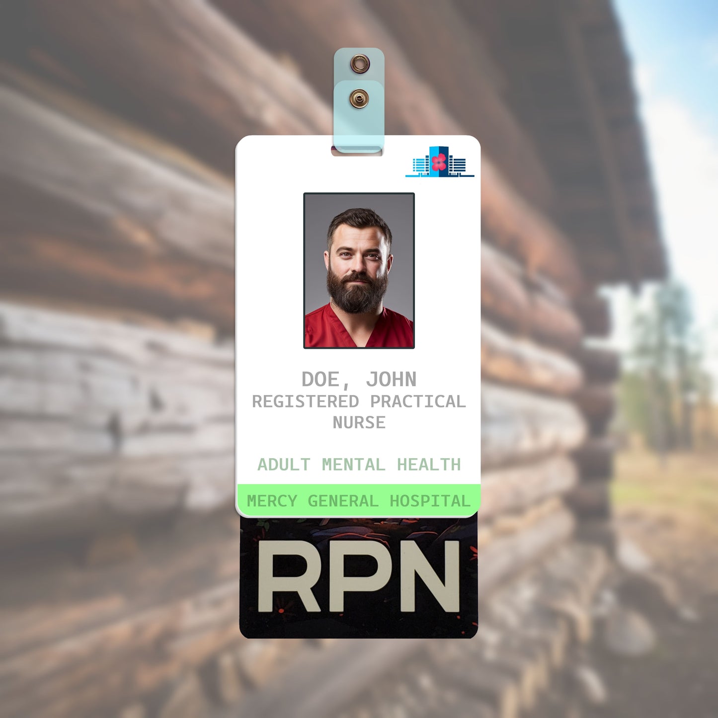 Lake Muskoka (RPN) - Vertical Role ID Badge