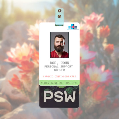 River Lilies (PSW) - Vertical Role ID Badge